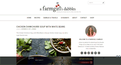 Desktop Screenshot of afarmgirlsdabbles.com